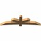 Ekena Millwork Alberta Smooth Timber Gable Bracket, Western Red Cedar, 84"W x 24"H x 5 1/2"D x 5 1/2"F, 7/12 Pitch GBW084X24X0606ALB00SWR - alternate 3
